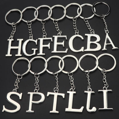 Creative Uppercase Alphabet Keychain