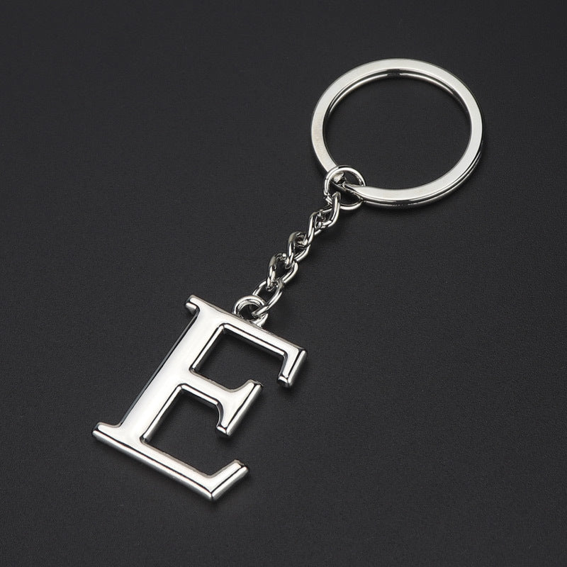 Creative Uppercase Alphabet Keychain