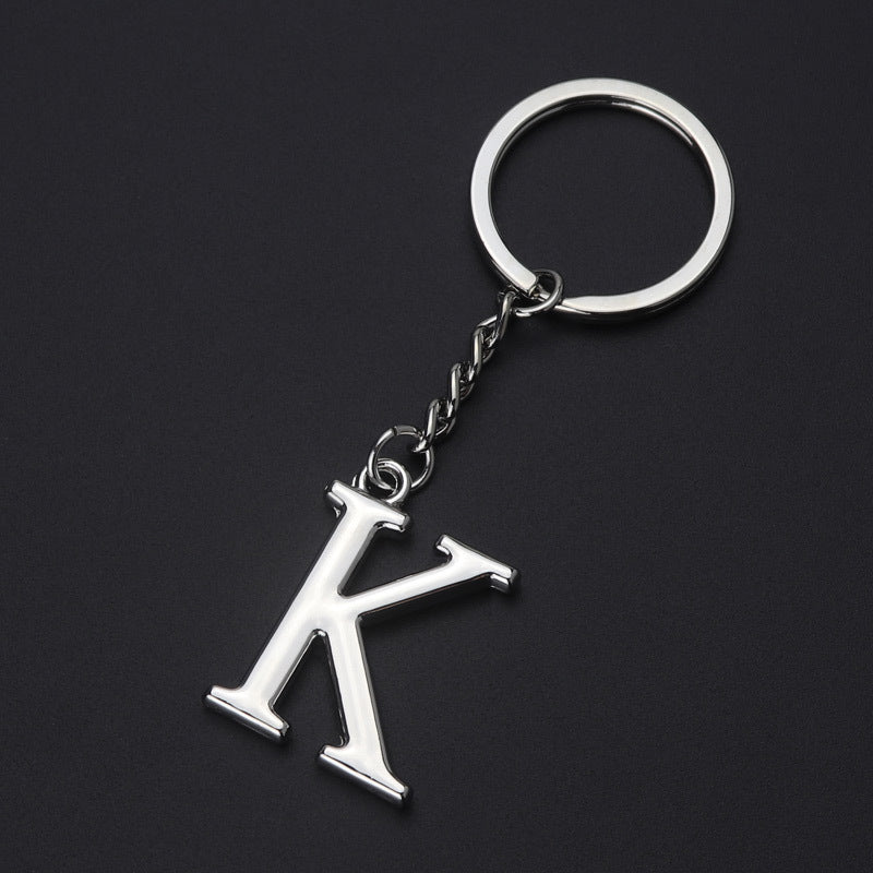 Creative Uppercase Alphabet Keychain