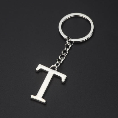 Creative Uppercase Alphabet Keychain